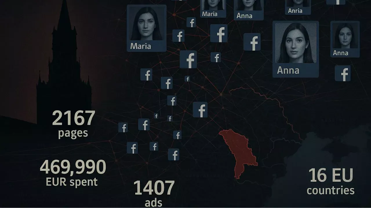 WatchDog.MD: Rusia și Ilan Șor, arhitecții unei rețele uriașe de manipulare pe Facebook