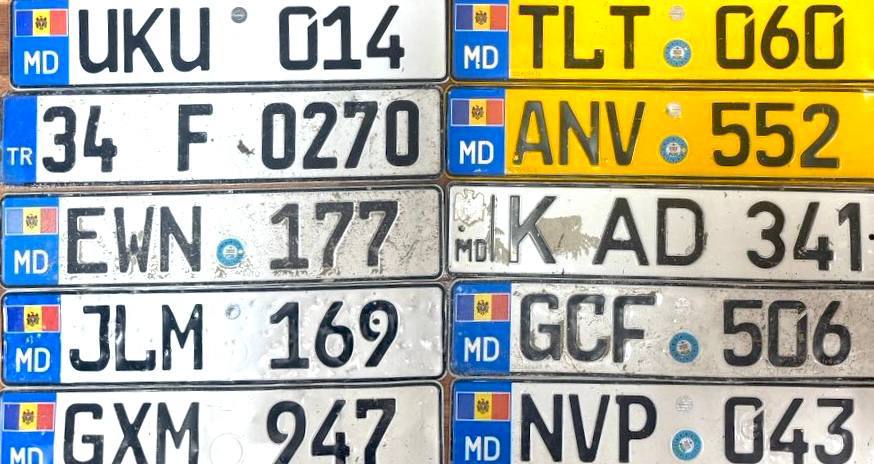 Plăcuțe de înmatriculare pierdute în urma ploilor abundente pot fi ridicate de la sediul INSP
