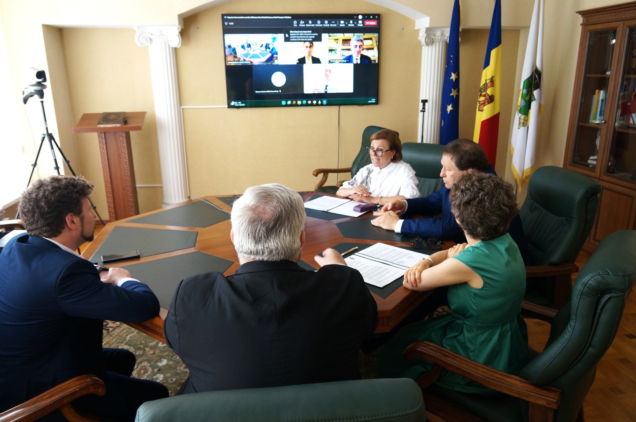 USM și Universitatea Paris 1 Panthéon-Sorbonne lansează un program comun cu dublă diplomă în drept