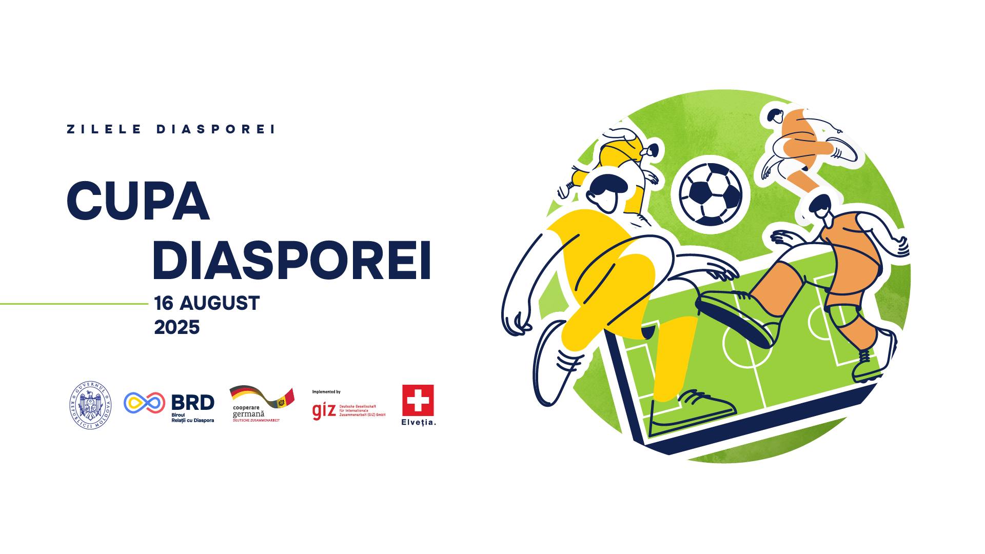 În Moldova va avea loc „Cupa Diasporei 2025” – o competiție de minifotbal dedicată moldovenilor de pretutindeni