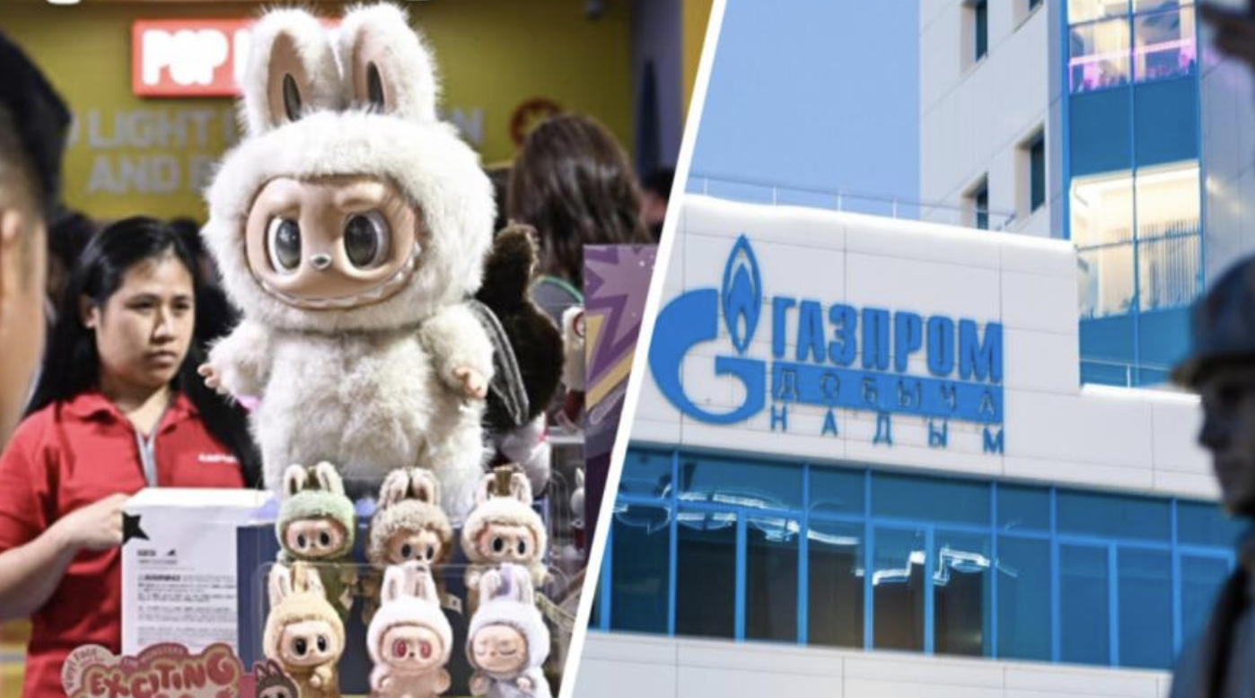Gazprom, umilit pe bursă de producătorul păpușii Labubu: valorează mai puțin decât o companie de jucării