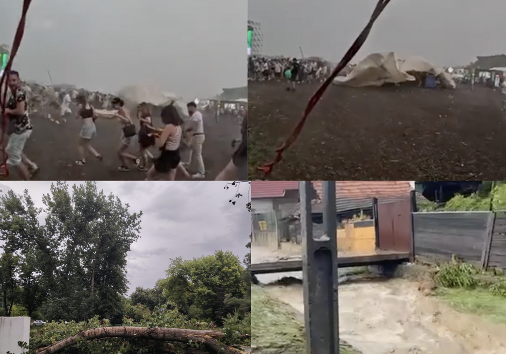Furtuni violente în România: un mort, zeci de răniți și pagube semnificative