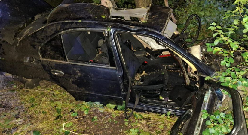 Mașină răsturnată la Drochia: Trei persoane au fost transportate la spital