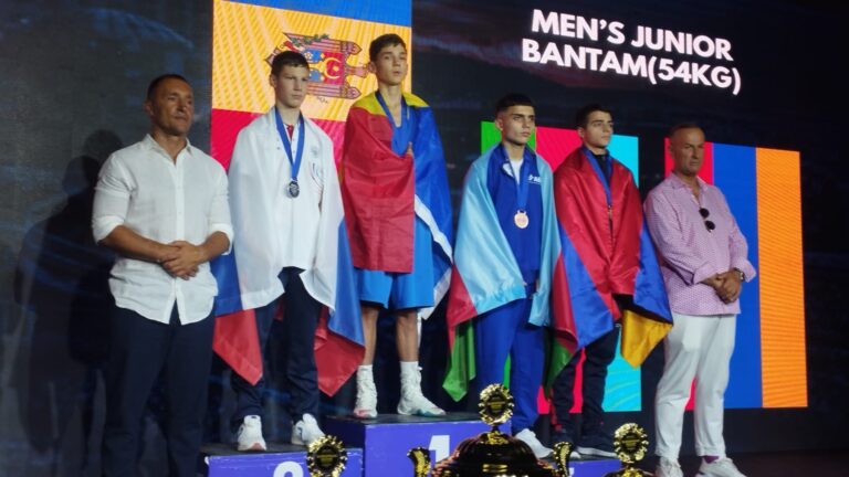 Lotul național de box al Moldovei a obținut patru medalii la Campionatul European rezervat juniorilor