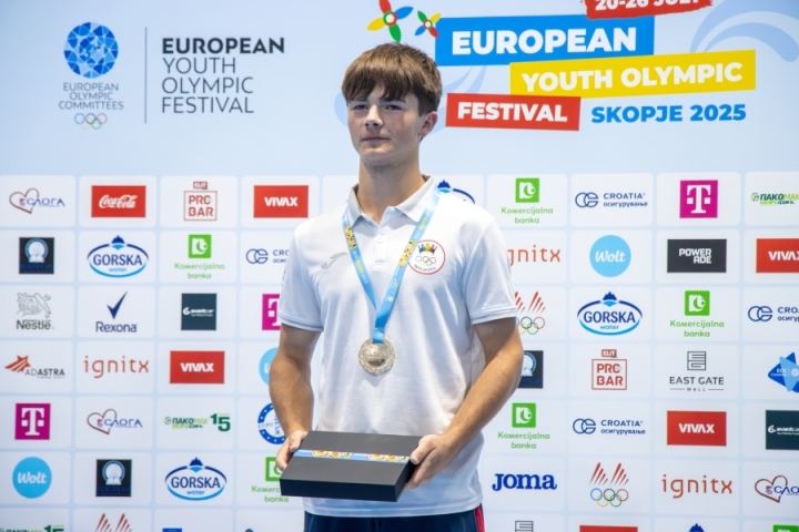 Aur pentru Republica Moldova la Festivalul Olimpic al Tineretului European 2025