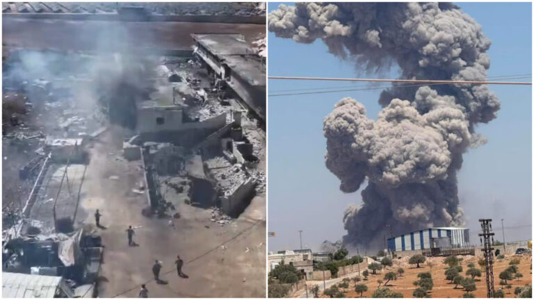 VIDEO Explozie la un depozit de arme din Siria: 12 morți și peste 100 de răniți