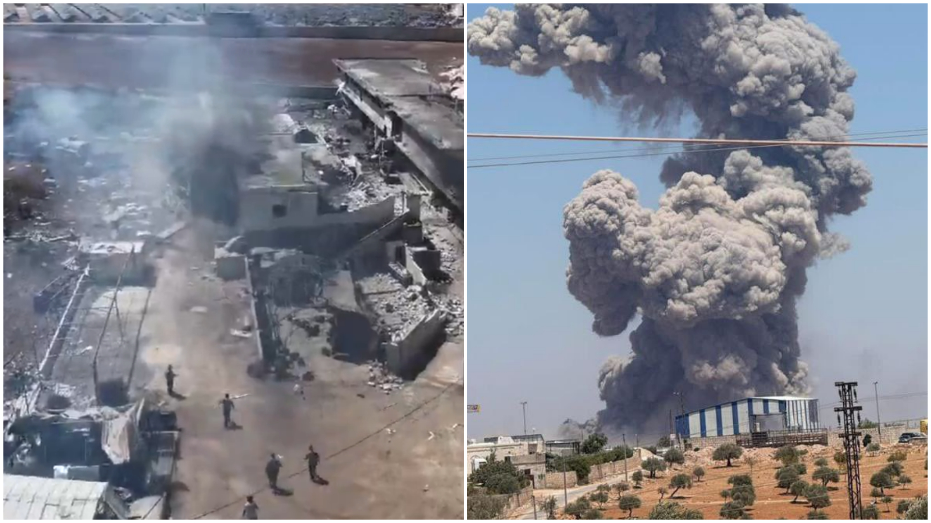 VIDEO Explozie la un depozit de arme din Siria: 12 morți și peste 100 de răniți