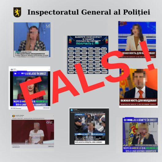 Atenție! Poliția avertizează despre creșterea numărului anunțurilor false cu tehnologie „deepfake” pe rețelele sociale