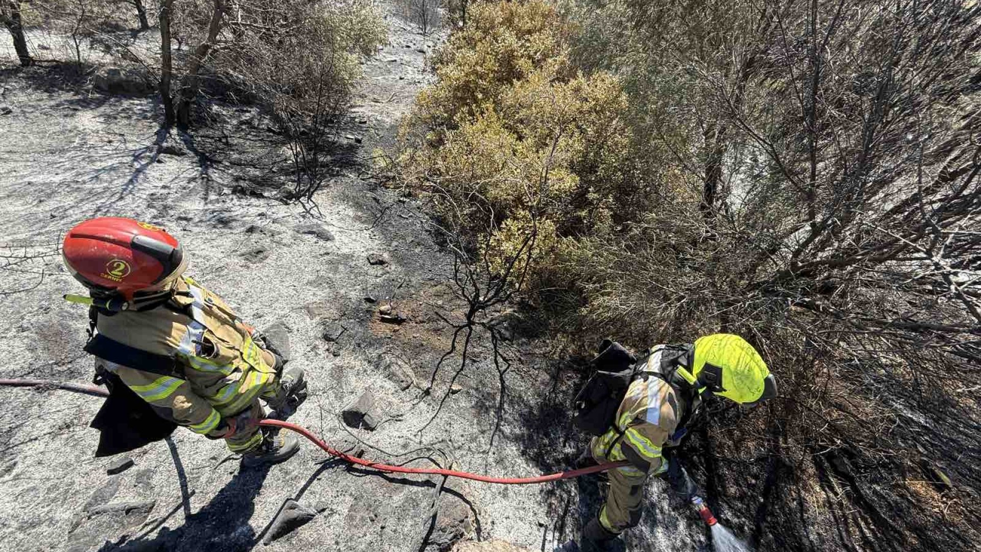 Misiune dificilă pentru pompierii moldoveni în Grecia: Incendiu de 20 de hectare, localizat și lichidat