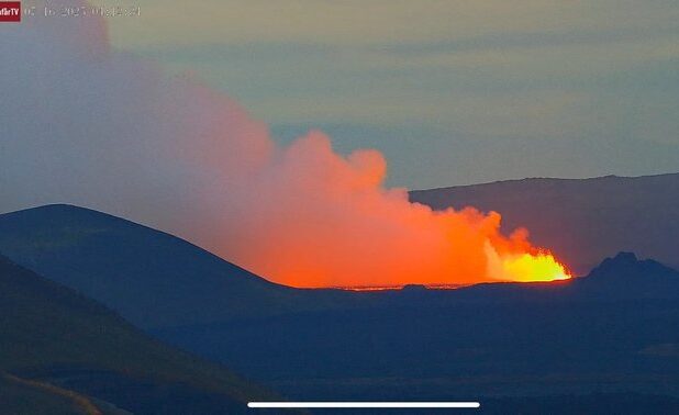 Un nou vulcan a erupt în Islanda, în apropierea capitalei Reykjavik