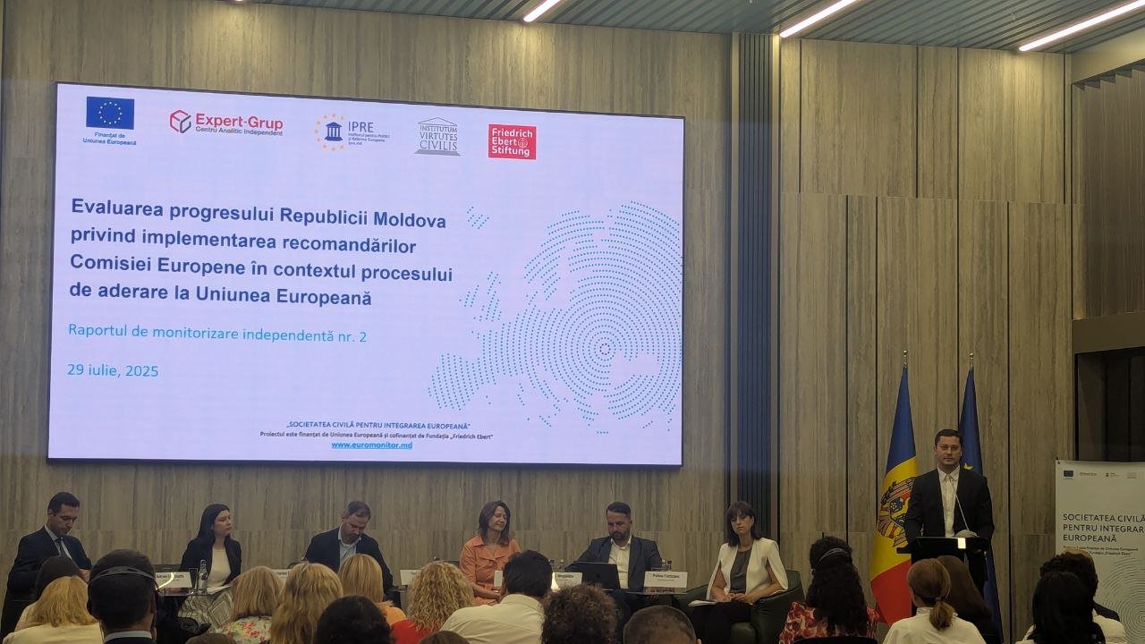 Moldova face progrese în securitate și control financiar, dar rămâne vulnerabilă la achiziții și libertatea presei