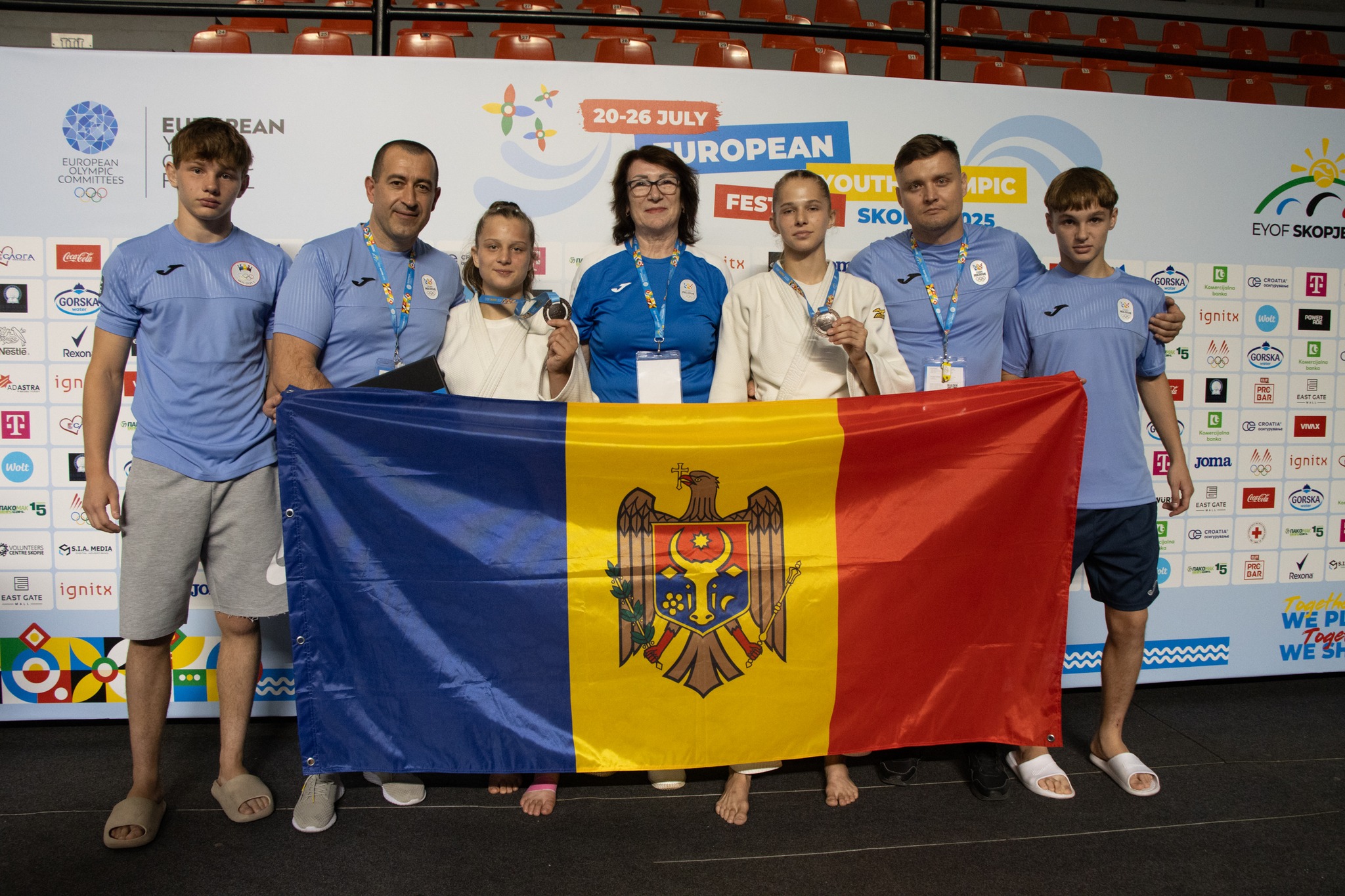 Aur și bronz. Moldova a câștigat alte trei medalii la Festivalul Olimpic al Tineretului European