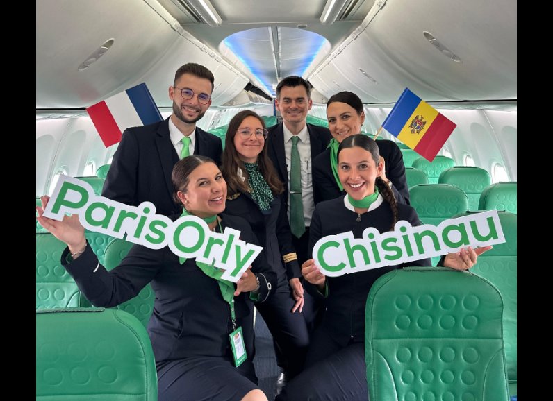 Zbor direct pentru moldoveni. A fost lansată cursa Paris Orly – Chișinău