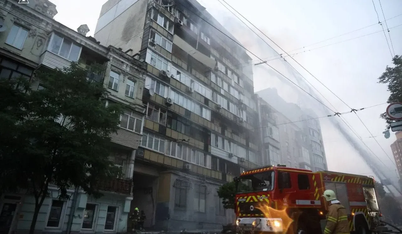 Atac aerian devastator asupra Kievului: două persoane au decedat