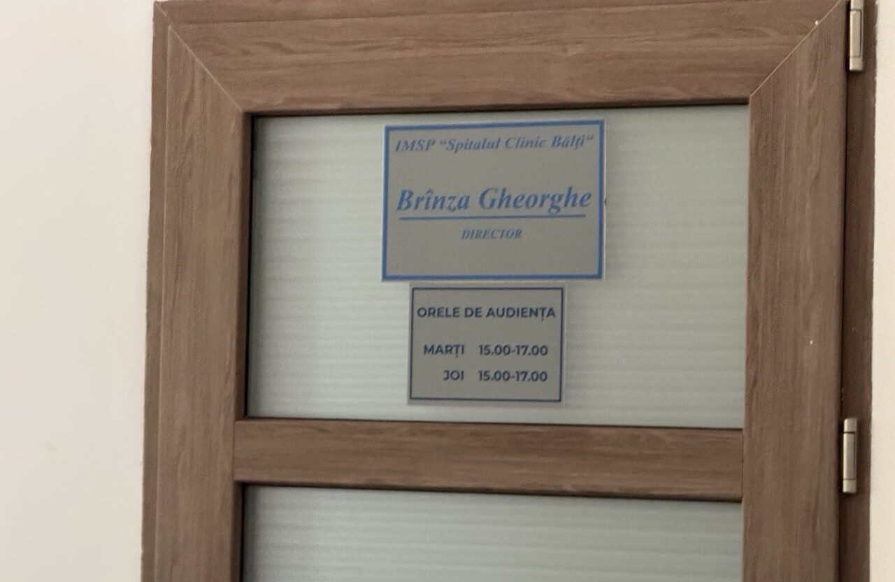 Directorul Spitalului Clinic Bălți, reținut pentru corupție. CNA desfășoară acțiuni și la Drochia și Edineț