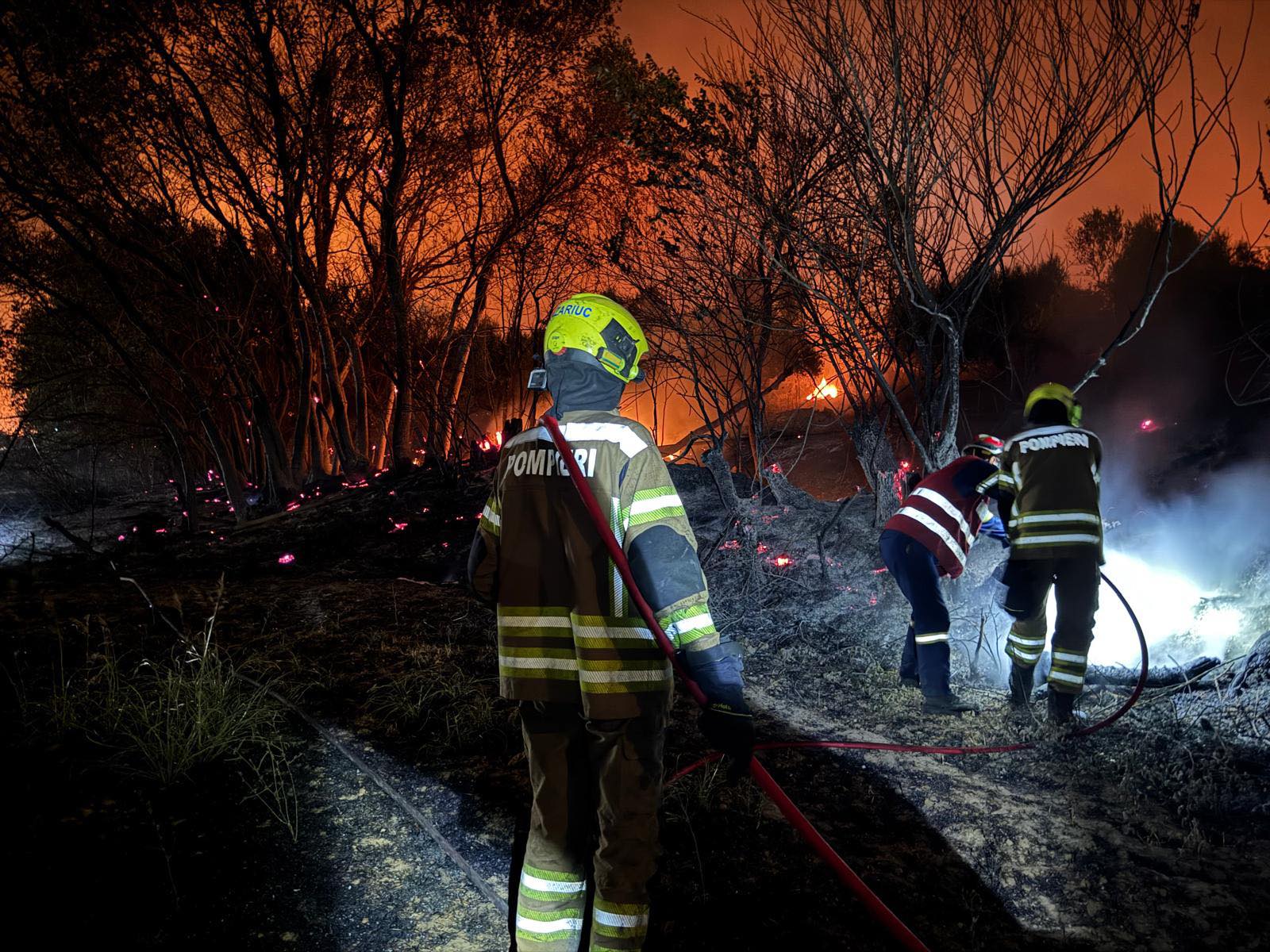 Pompierii din Moldova, două zile de luptă fără oprire cu incendiile forestiere din Grecia