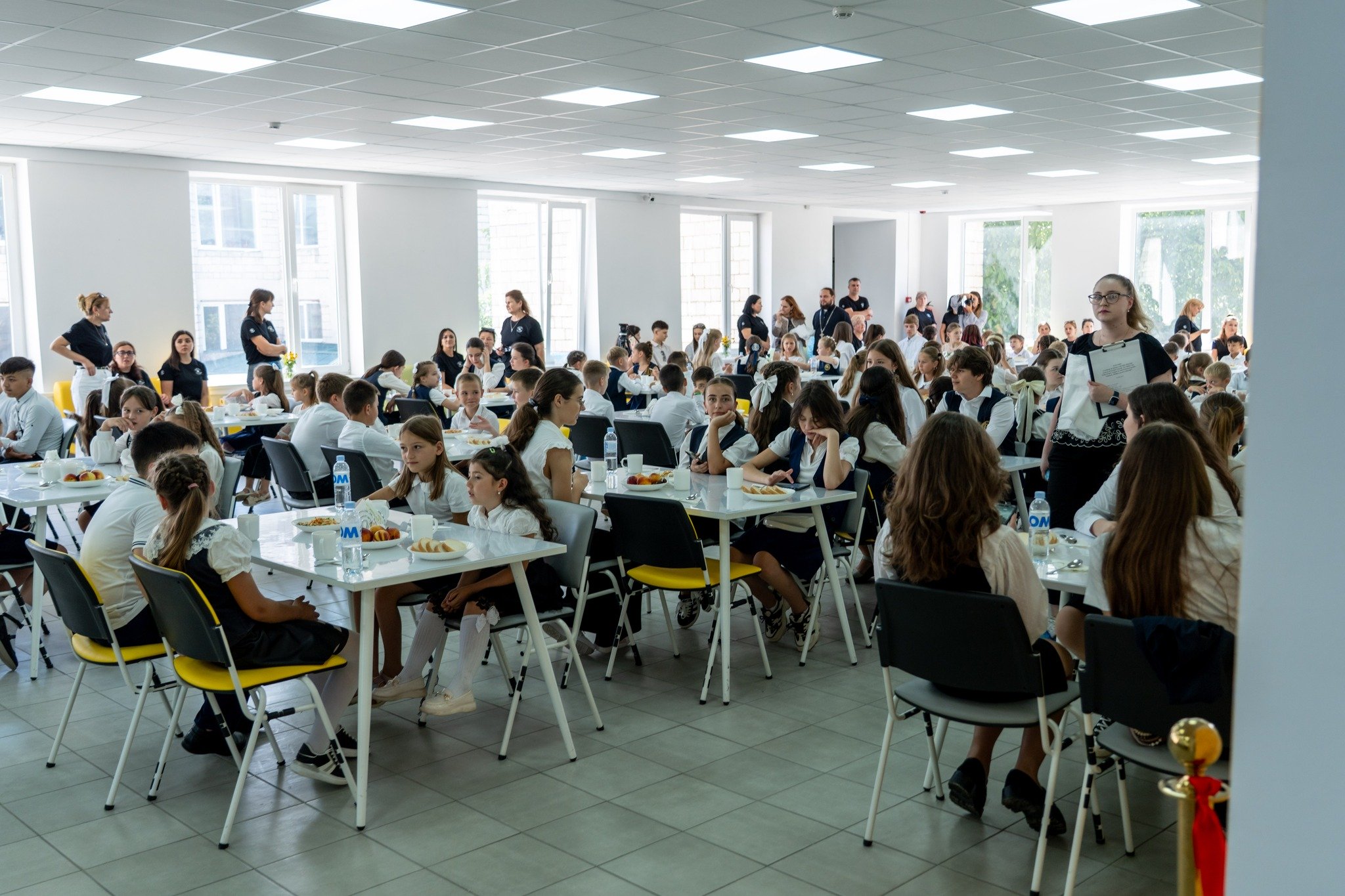 Peste 1.200 de elevi și 65 de profesori vor beneficia de mese zilnice într-un bloc alimentar nou la Orhei