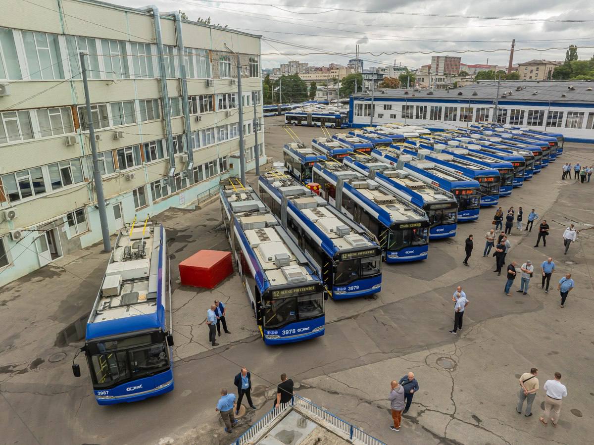 21 de troleibuze achiziționate din Estonia și Letonia vor fi puse în circulație în Capitală