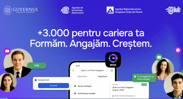 Guvernul lansează programul „+3000 pentru cariera ta” – sprijin financiar pentru tinerii angajați