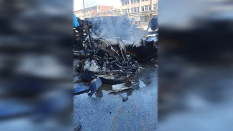 Un avion de mici dimensiuni s-a prăbușit la Arad. Ambele persoane aflate la bord au murit