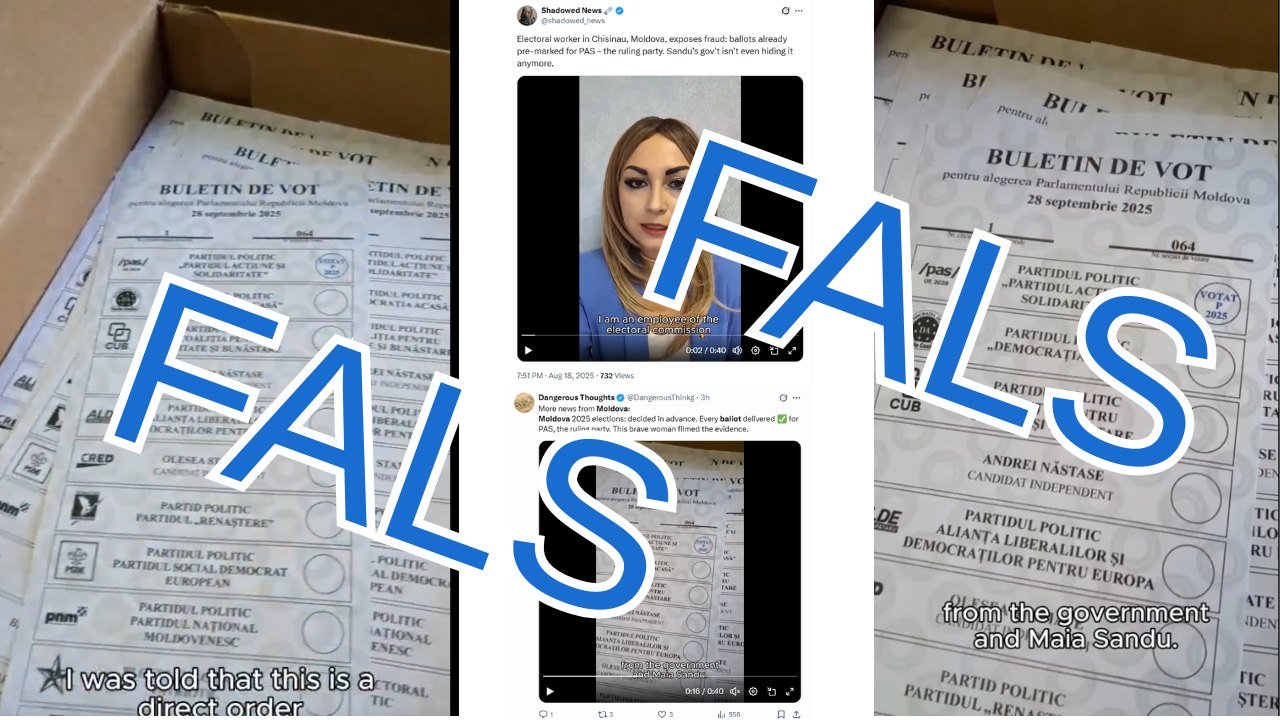 CEC avertizează despre un fals care circulă în mediul online privind buletinul de vot pentru alegerile parlamentare