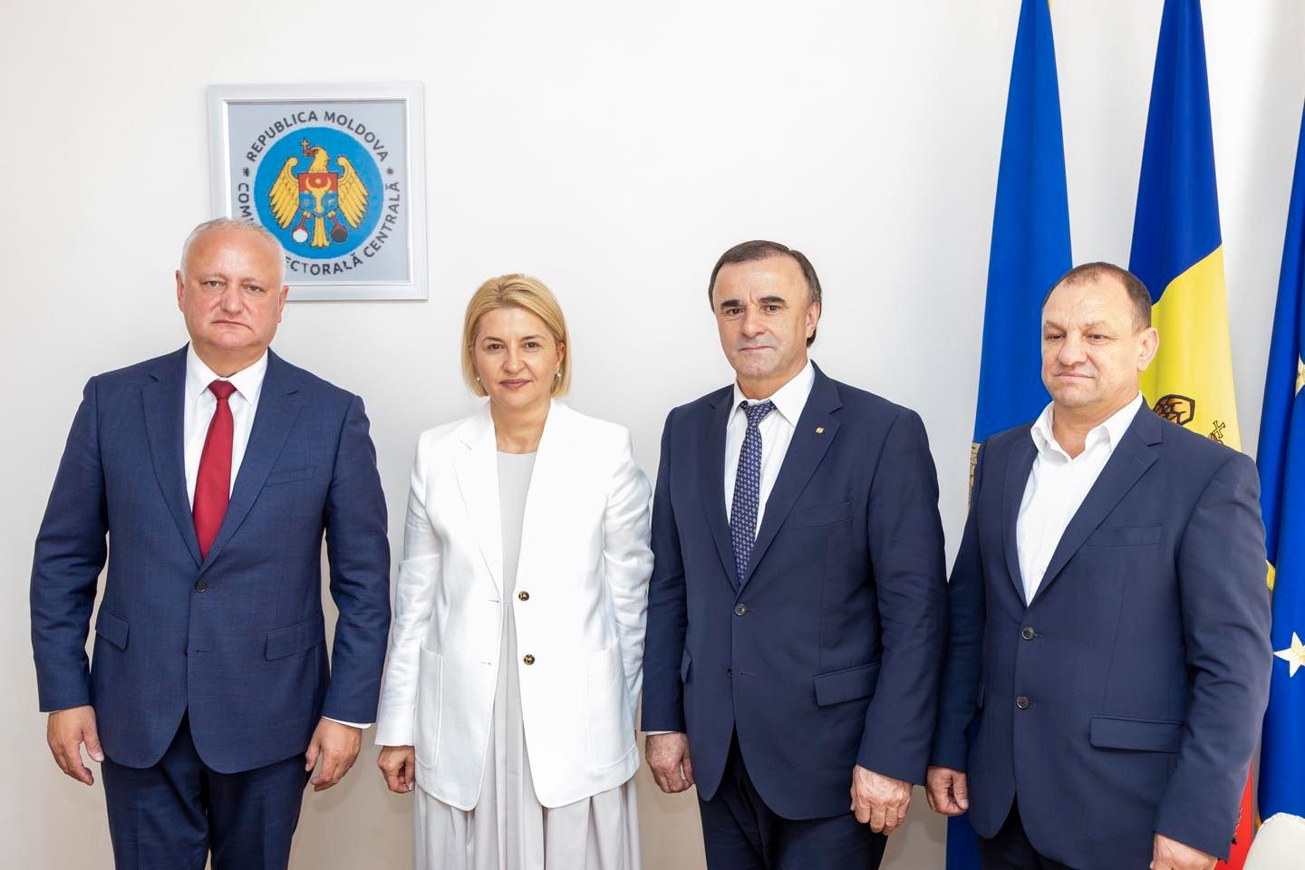 Blocul Electoral Patriotic a depus la CEC lista candidaților pentru parlamentarele din toamnă