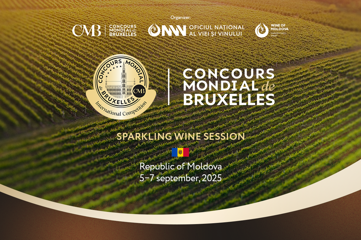 Chișinăul găzduiește în premieră Concours Mondial de Bruxelles, competiția vinurilor spumante