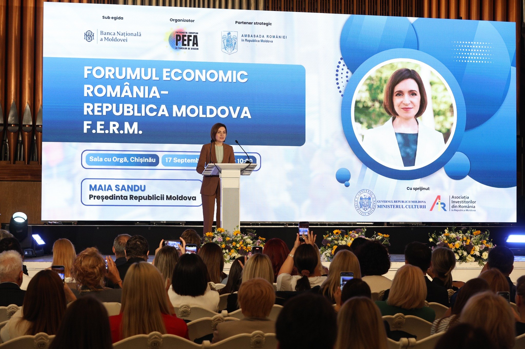 Primul forum bilateral de afaceri Moldova–România, găzduit la Chișinău