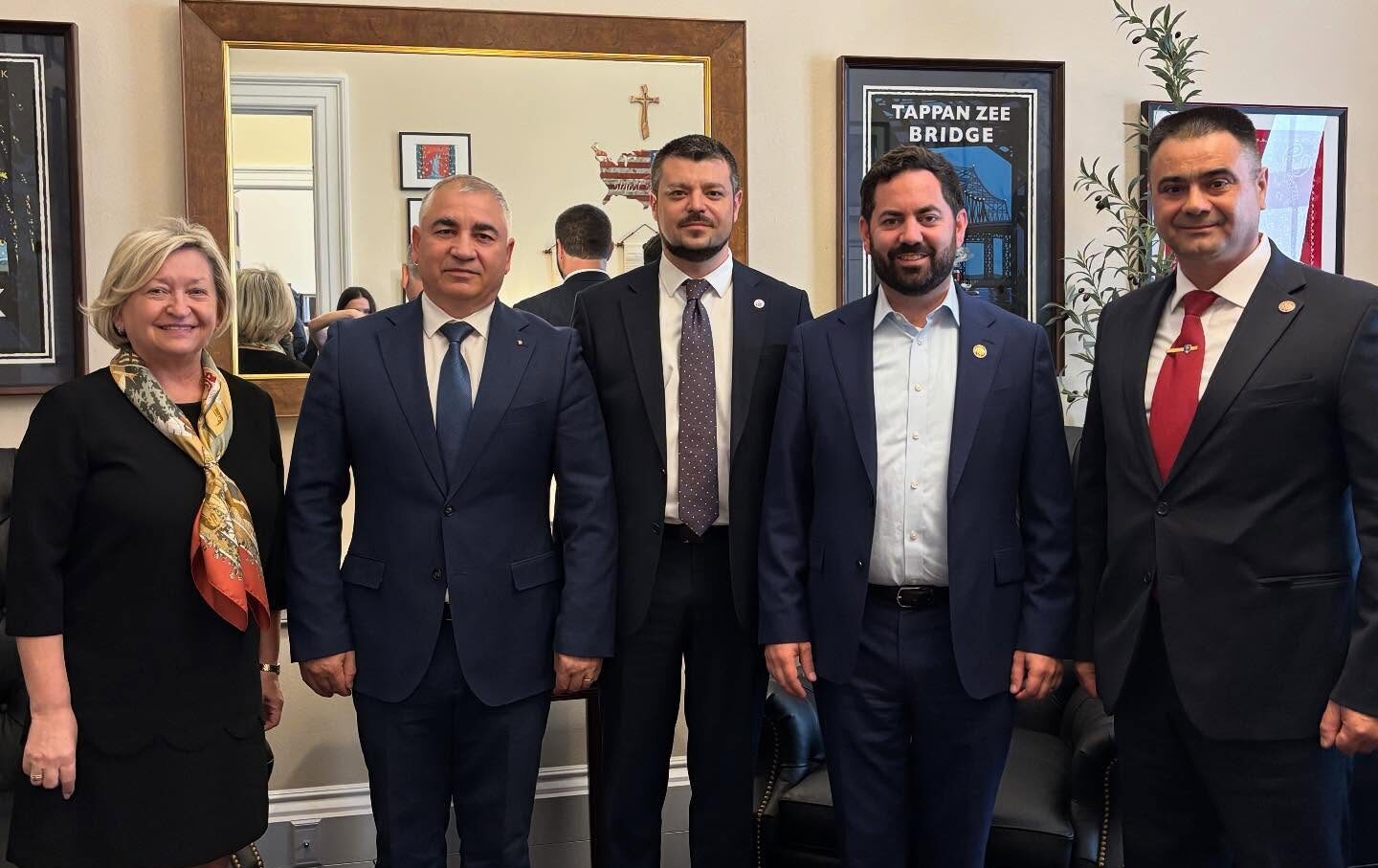 Congresmanul Mike Lawler, întâlnire cu liderii LOC la Capitoliu