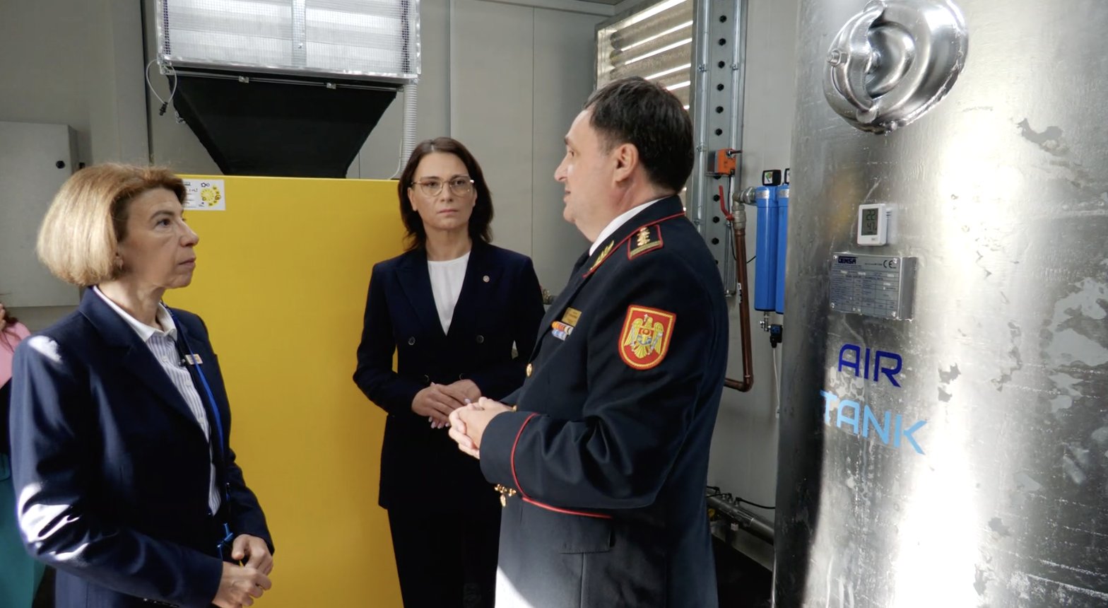 Pas important pentru sănătate: stație modernă de oxigen la spitalul MAI