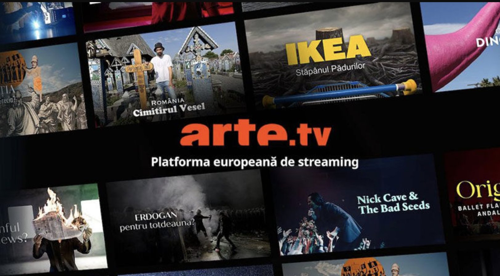 O nouă platformă de streaming, Arte.TV, a fost lansată în țara noastră. Aceasta include peste 400 de producții