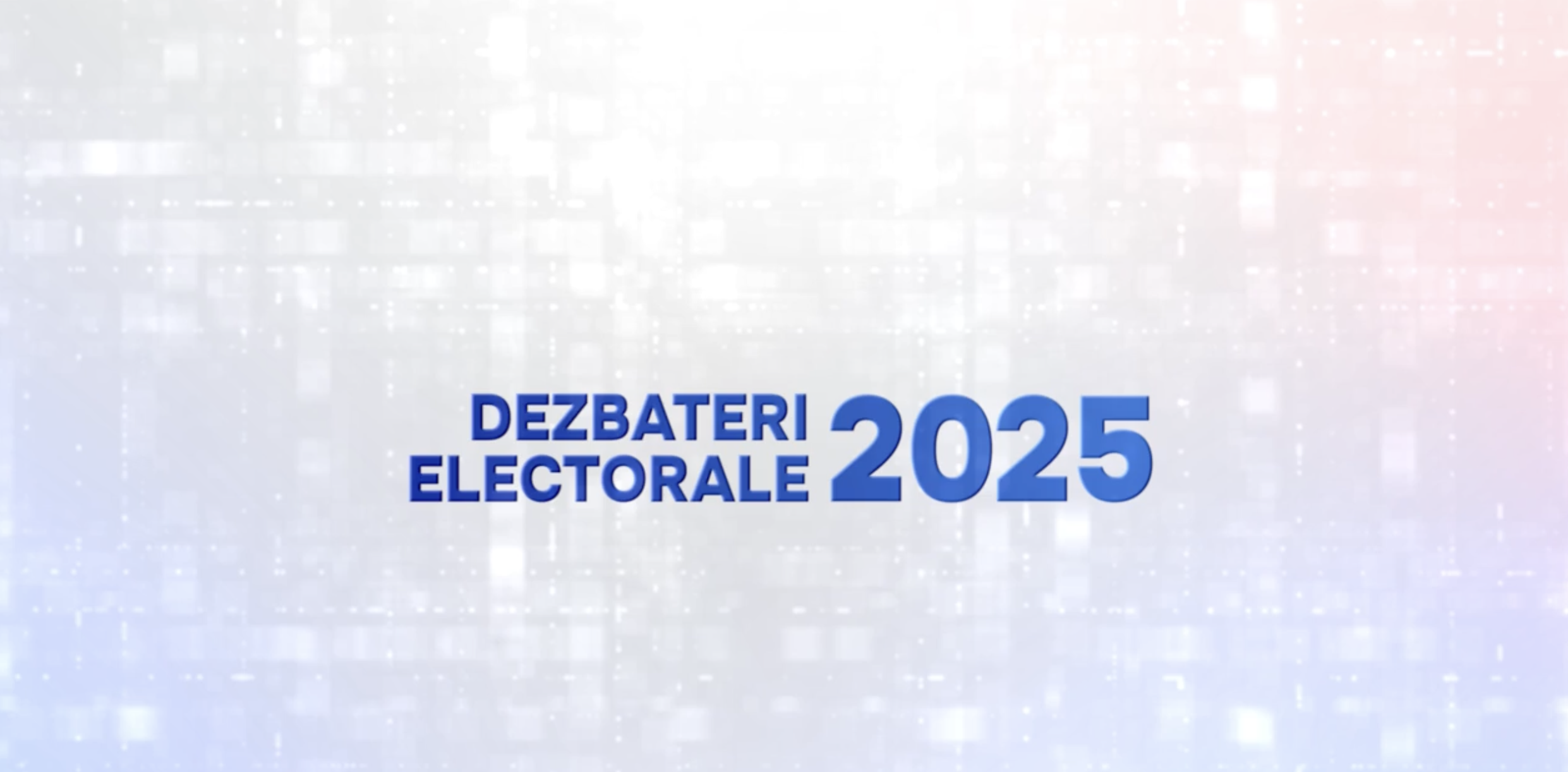 Prima ediție a dezbaterilor electorale organizate de ONE TV și NEXT TV va putea fi urmărită miercuri, 17 septembrie