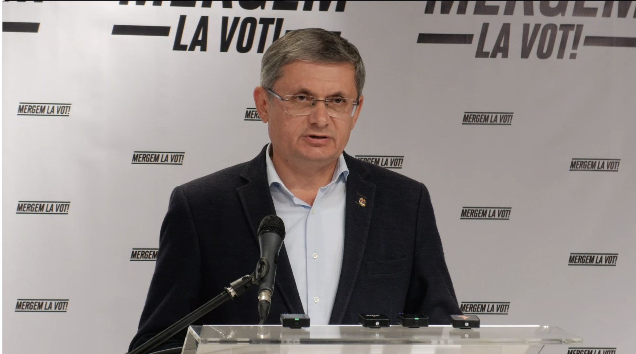 Președintele PAS, Igor Grosu, după închiderea secțiilor de votare: Mulțumim celor care au ieșit la vot astăzi