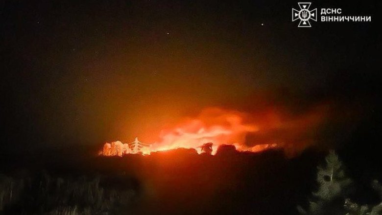 Atac cu drone rusești în regiunea Viniția: incendii și pagube la o clădire rezidențială