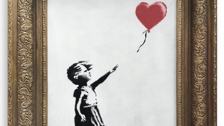Furt fulger: un Banksy de 270 mii de lire, sustras în 36 de secunde la Londra
