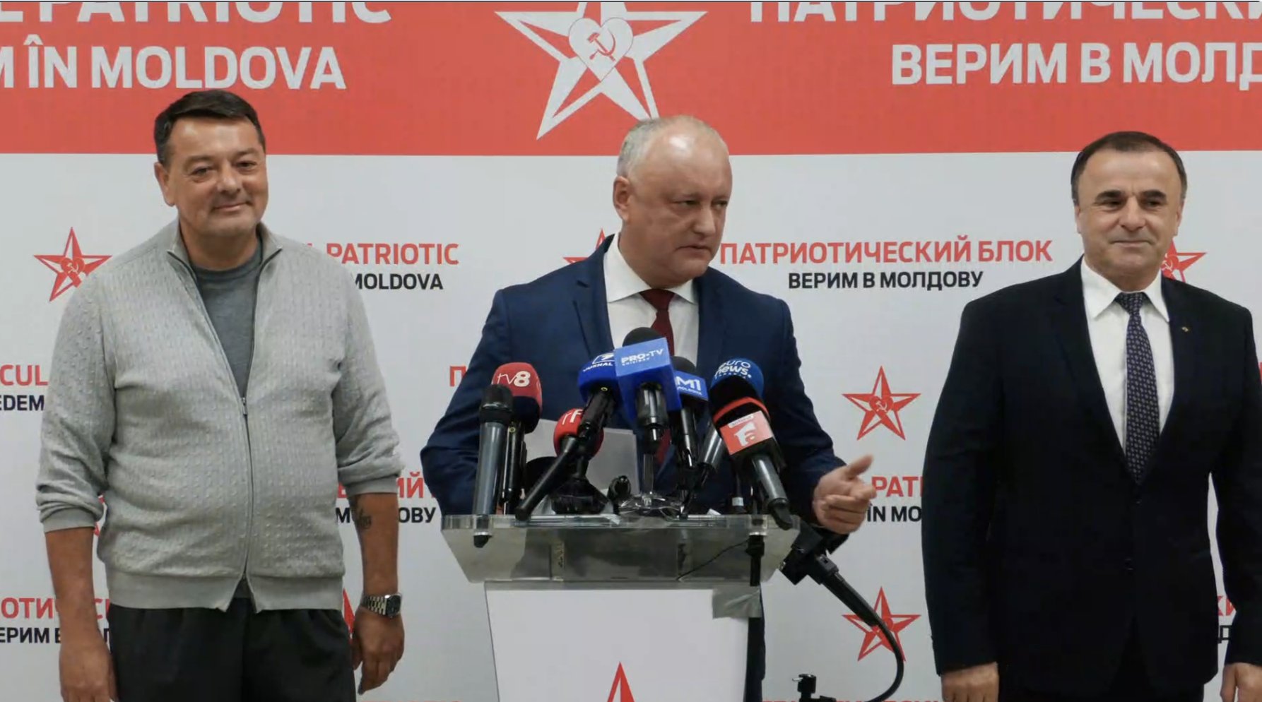 Liderii Blocului ”Patriotic”, declarații după închiderea secțiilor de votare