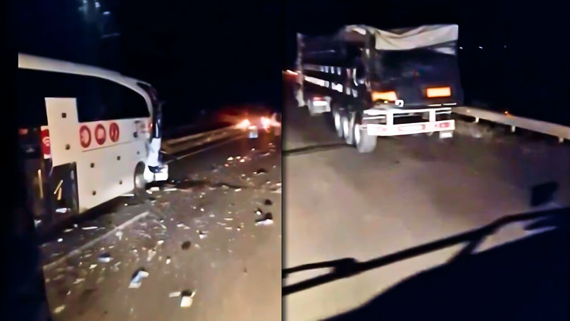 Autocar din Chișinău, implicat într-un accident pe autostrada Odesa–Kiev