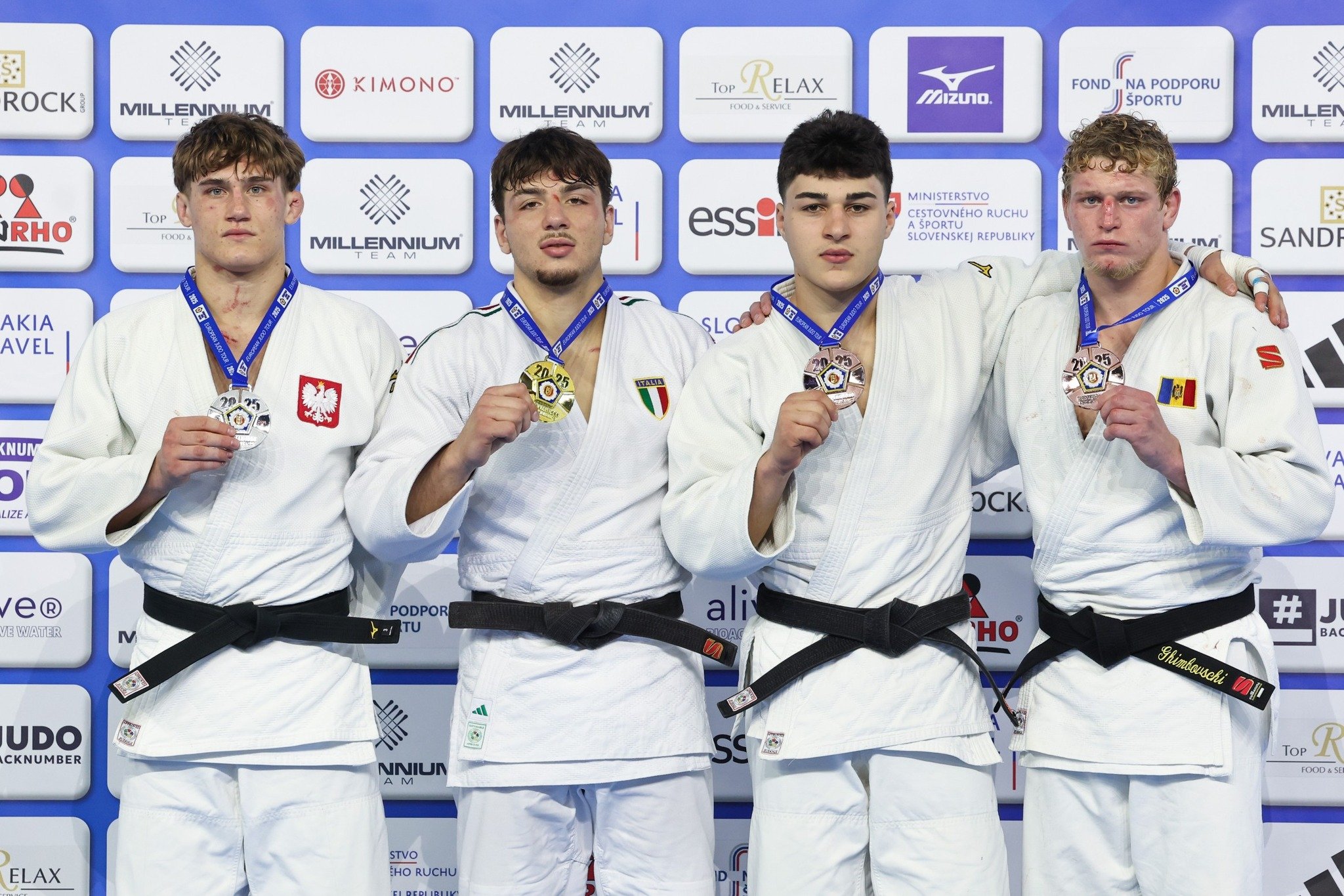 Medalie de bronz pentru Moldova la Europenele de Judo: Vadim Ghimbovschi a urcat pe podium la Bratislava