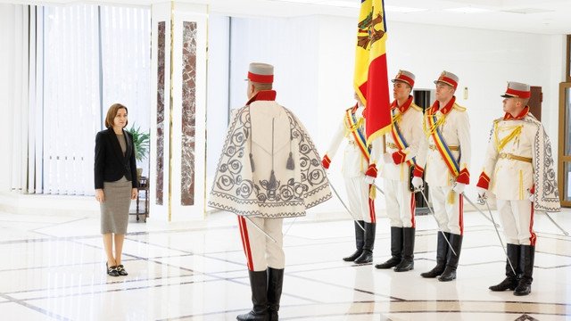 Maia Sandu a primit scrisorile de acreditare din partea a opt noi ambasadori