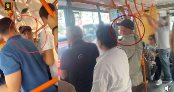 VIDEO Atenție, pungășii în troleibuzele din Capitală. Prejudiciul adus victimelor-23.000 de lei. Un suspect, reținut
