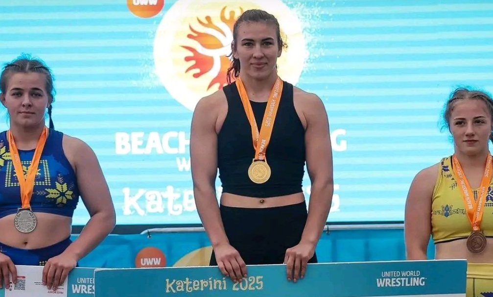 Irina Rîngaci a cucerit aurul la Campionatul Mondial de lupte pe plajă din Katerini