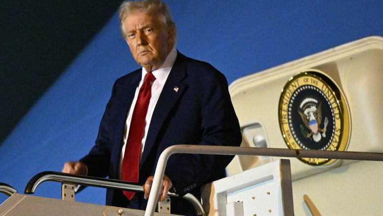 Avionul lui Donald Trump risca să se ciocnească cu o altă aeronavă în zborul spre Marea Britanie