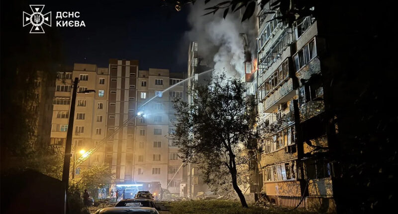 Atac fără precedent la Kiev: Clădirea Guvernului, lovită de drone rusești: trei morți și 18 răniți