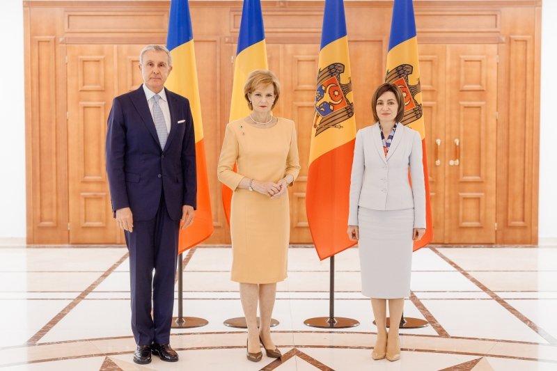 Familia Regală a României, în vizită oficială la Chișinău. Aceștia au avut întrevedere cu președinta Maia Sandu