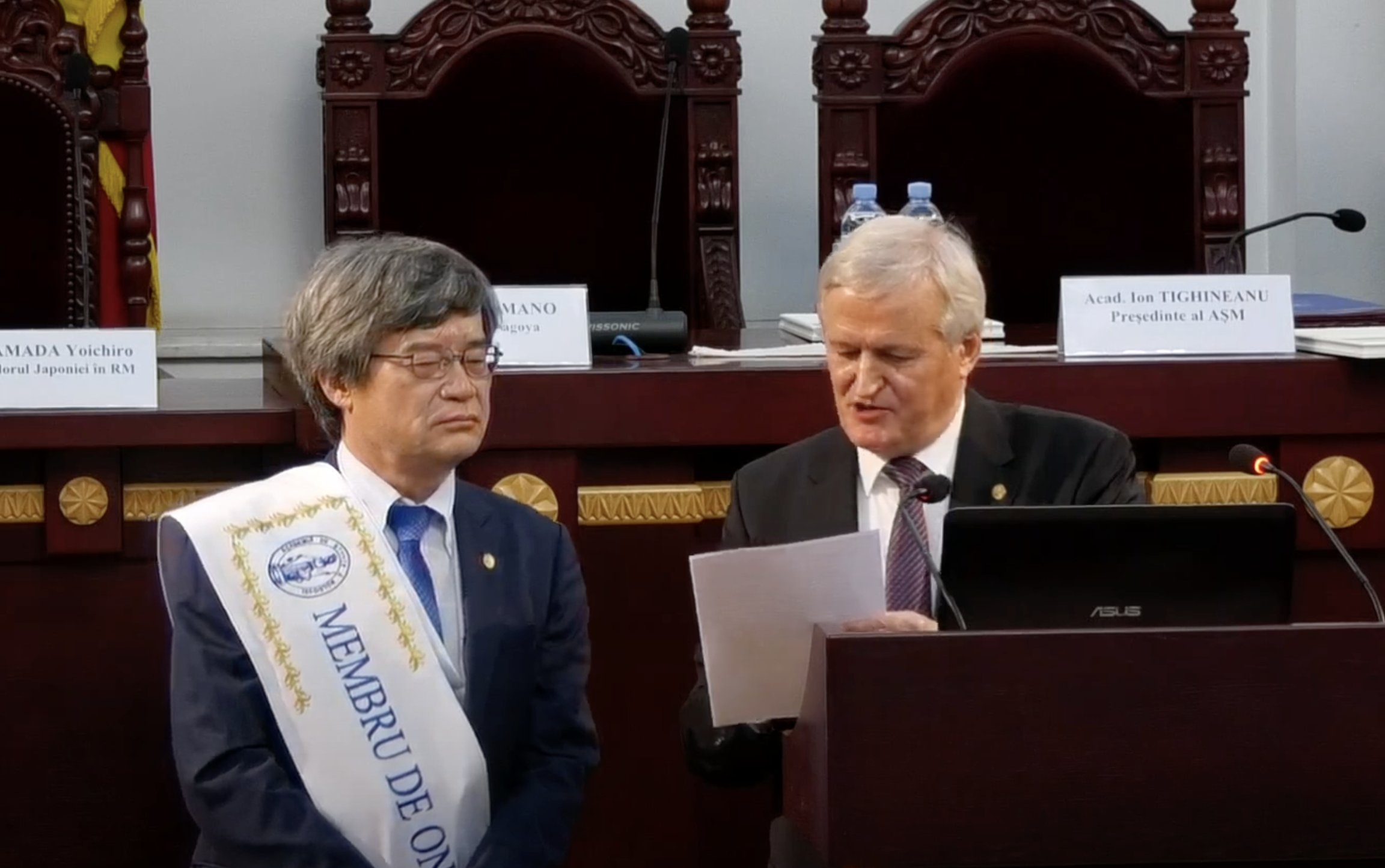 Doi laureați ai Premiului Nobel, la Chișinău. Savanții au inspirat tinerii studenți prin poveștile lor de succes