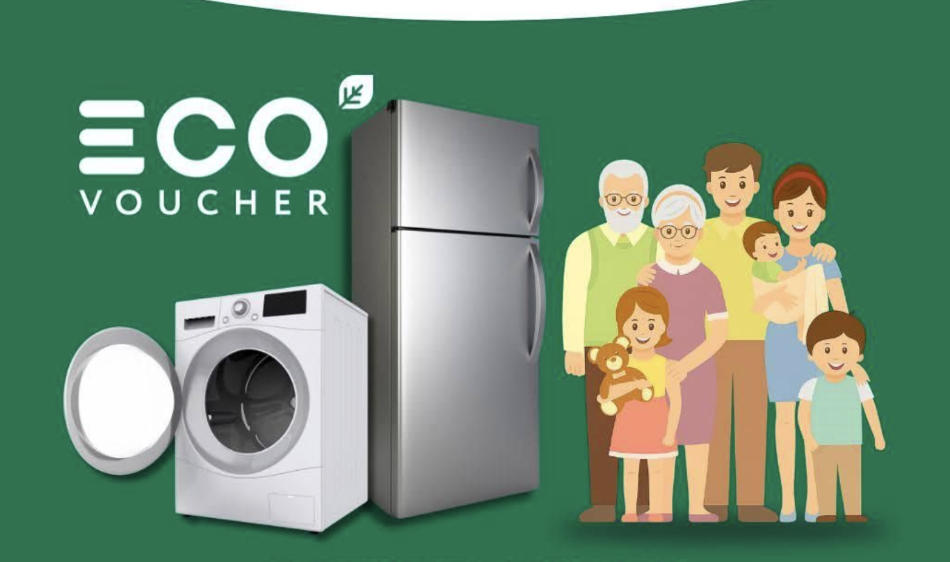 O nouă sesiune EcoVoucher: 550 de familii vor primi vouchere de 6.000 de lei pentru electrocasnice eficiente