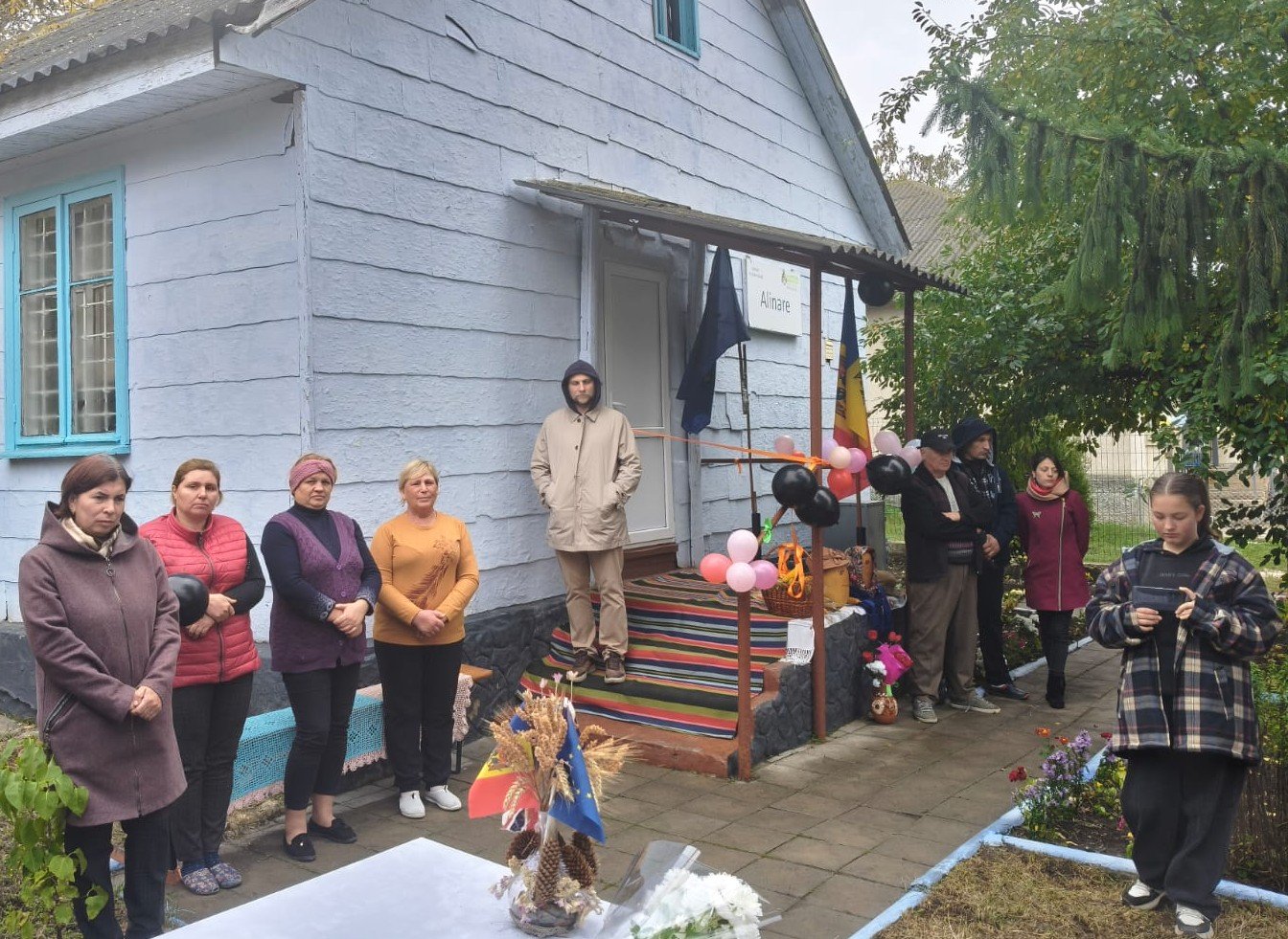 Cantină socială inaugurată în satul Coșernița, raionul Florești. Peste 25 de persoane vor beneficia de mese calde