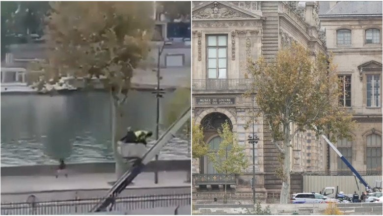 Al treilea suspect în jaful de la Luvru, arestat în regiunea Parisului