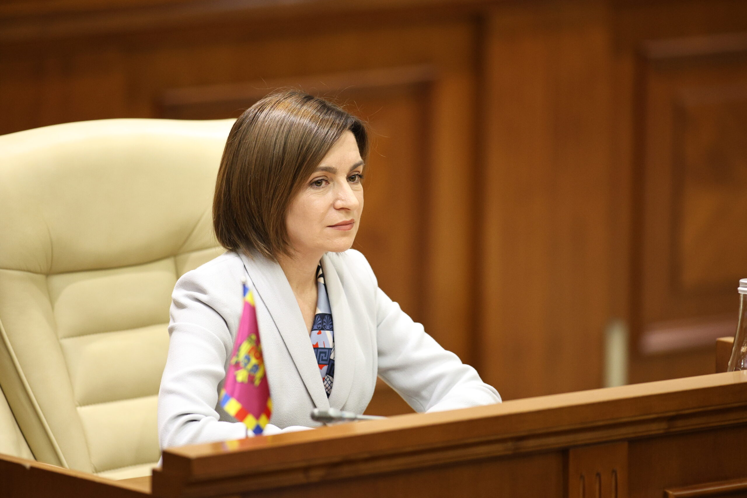 Maia Sandu efectuează marți o vizită la Bruxelles. Va avea discuții despre aderarea Moldovei la UE