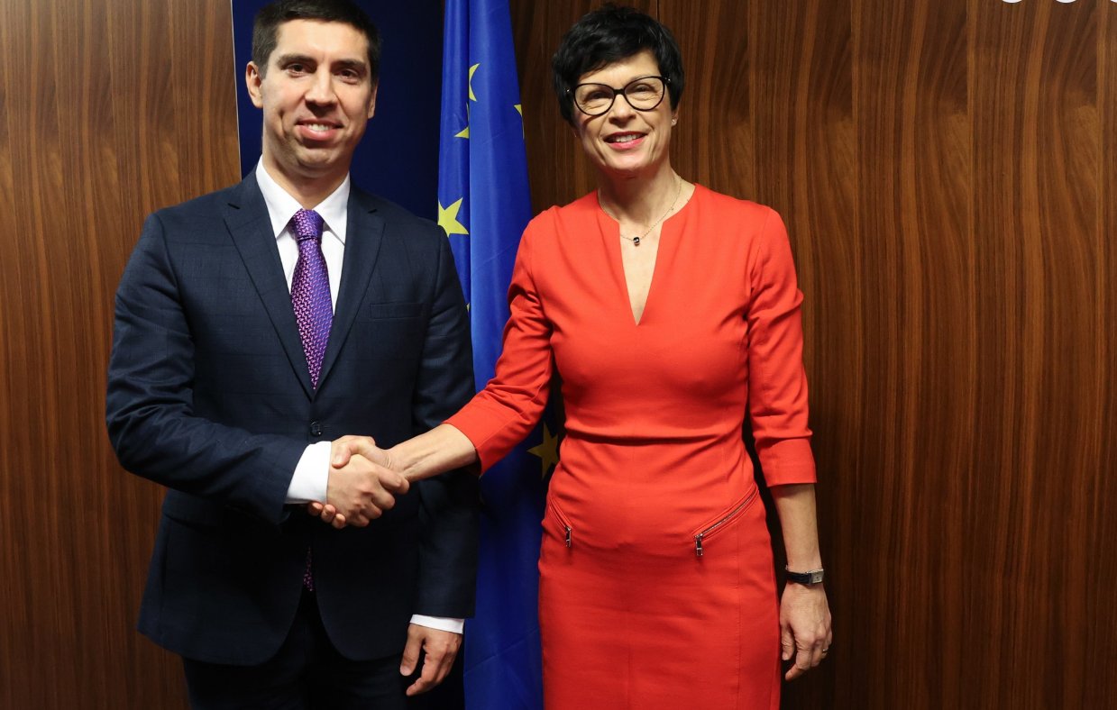 Ministrul Popșoi, întrevedere cu Marta Kos: Suntem pregătiți să trecem la deschiderea clusterelor de negociere